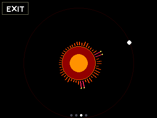 Orbit device UI: Radial visualizer